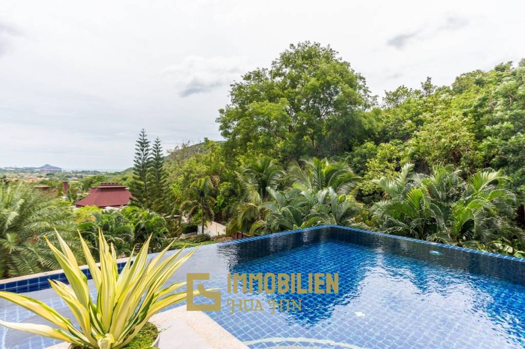 One Of A Kind Mountainside Sea View Villa - Estate For Sale in Khao Tao