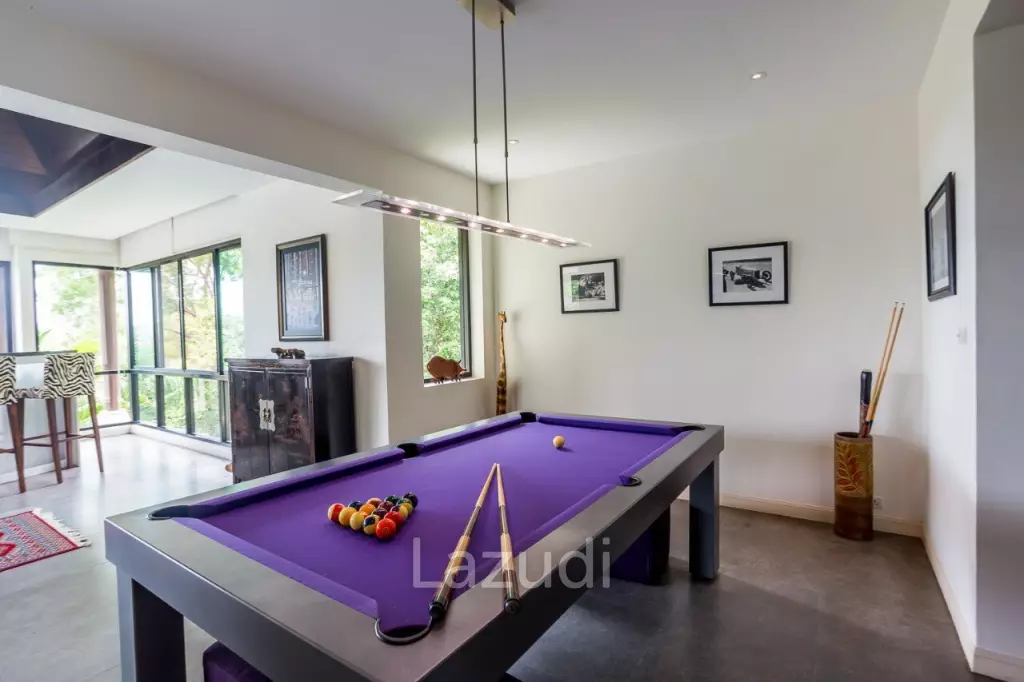 One Of A Kind Mountainside Sea View Villa - Estate For Sale in Khao Tao