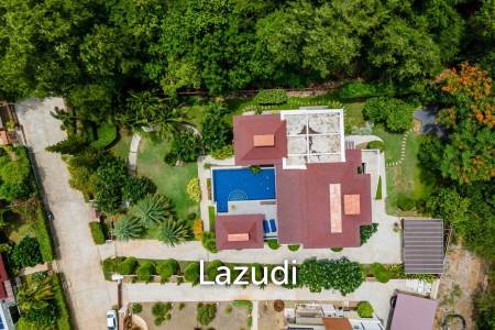 One Of A Kind Mountainside Sea View Villa - Estate For Sale in Khao Tao