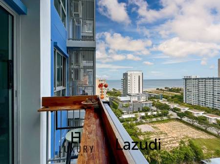 Baan Thew Talay Blue: 1-Schlafzimmer-Eigentumswohnung mit Meerblick