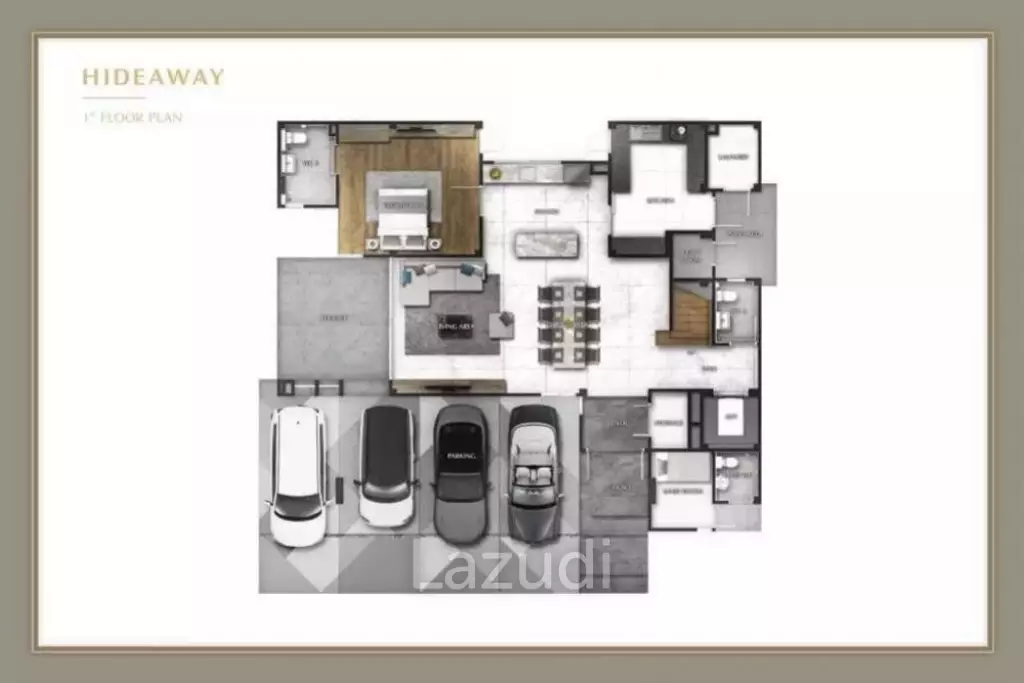 5 Bed 5 Bath 550 SQ.M The Gentry Pattanakarn