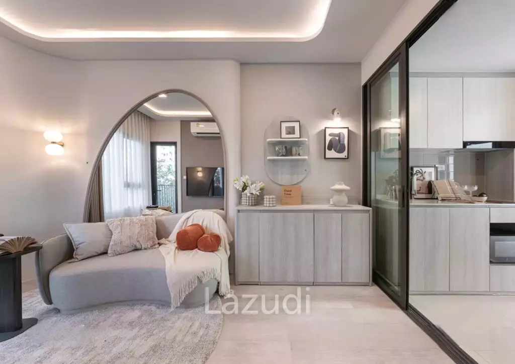 1 Bed 1 Bath 30.53 SQ.M COBE Ratchada-Rama 9
