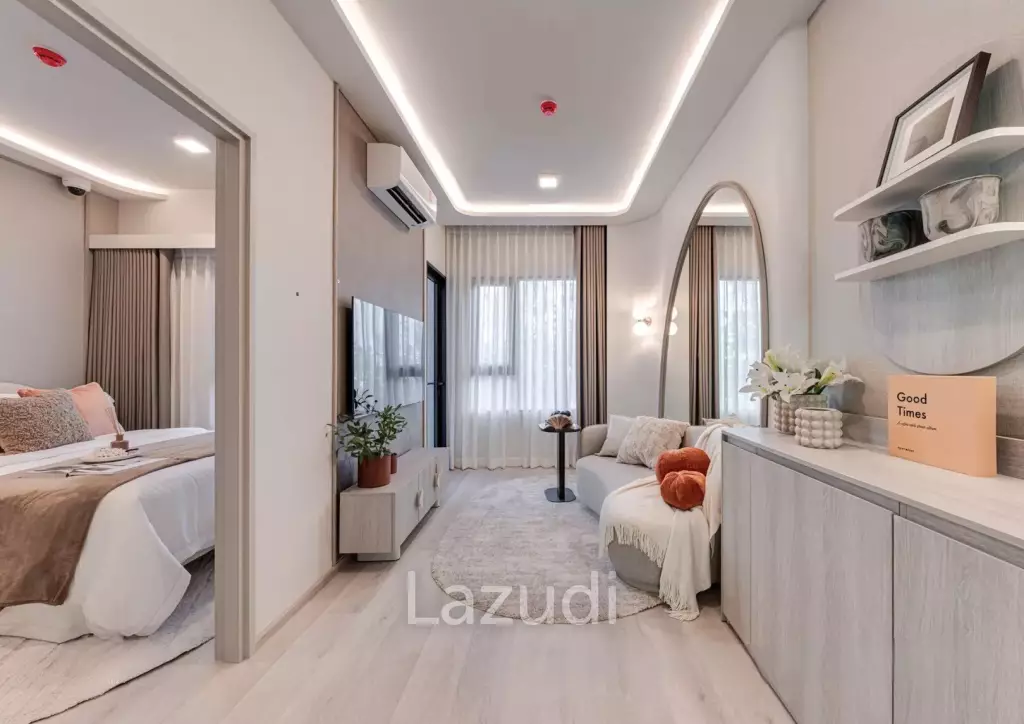1 Bed 1 Bath 30.53 SQ.M COBE Ratchada-Rama 9
