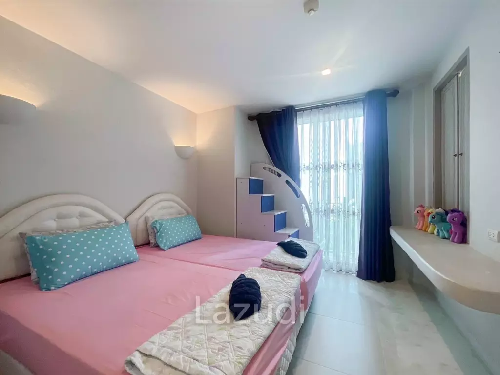 Chelona : 2 Bed Beachfront Condo Pool View