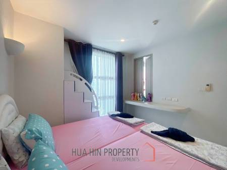 Chelona : 2 Bed Beachfront Condo Pool View