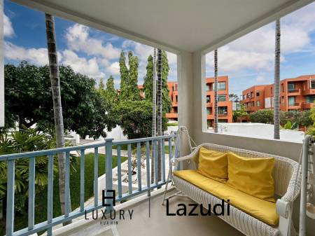 Chelona : 2 Bed Beachfront Condo Pool View