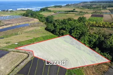 Mountain and Ocean View Land for Sale in Kelating, Tabanan