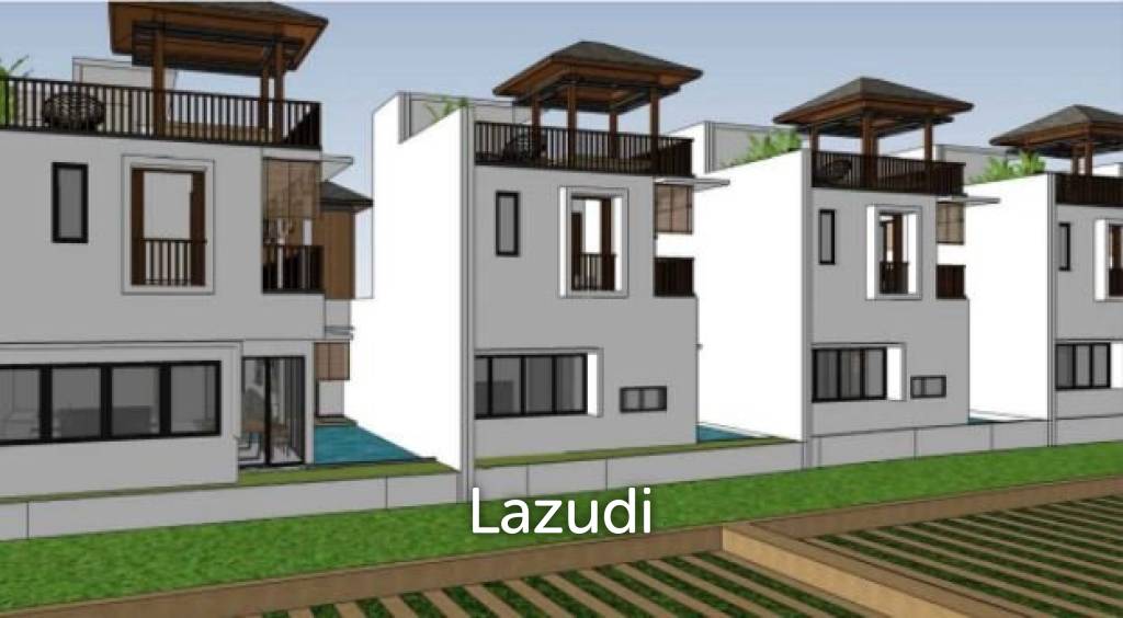 Luxury villa complex in Ubud