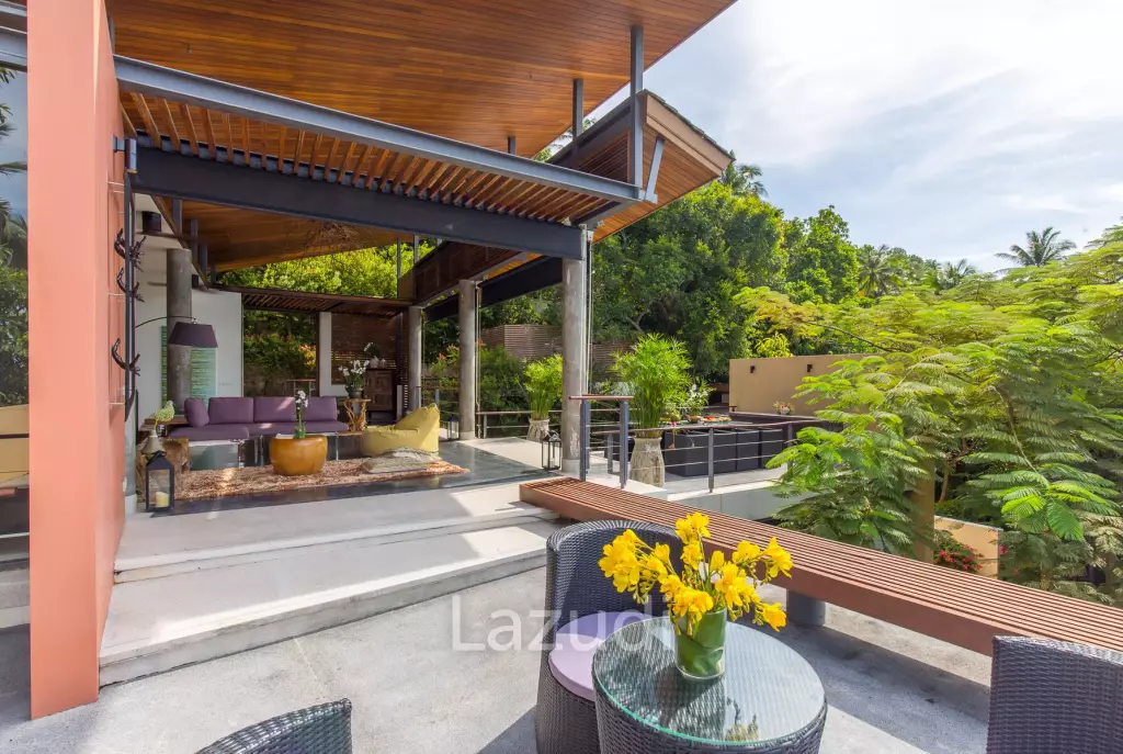 Unique Luxury Villa on Forested Hillside