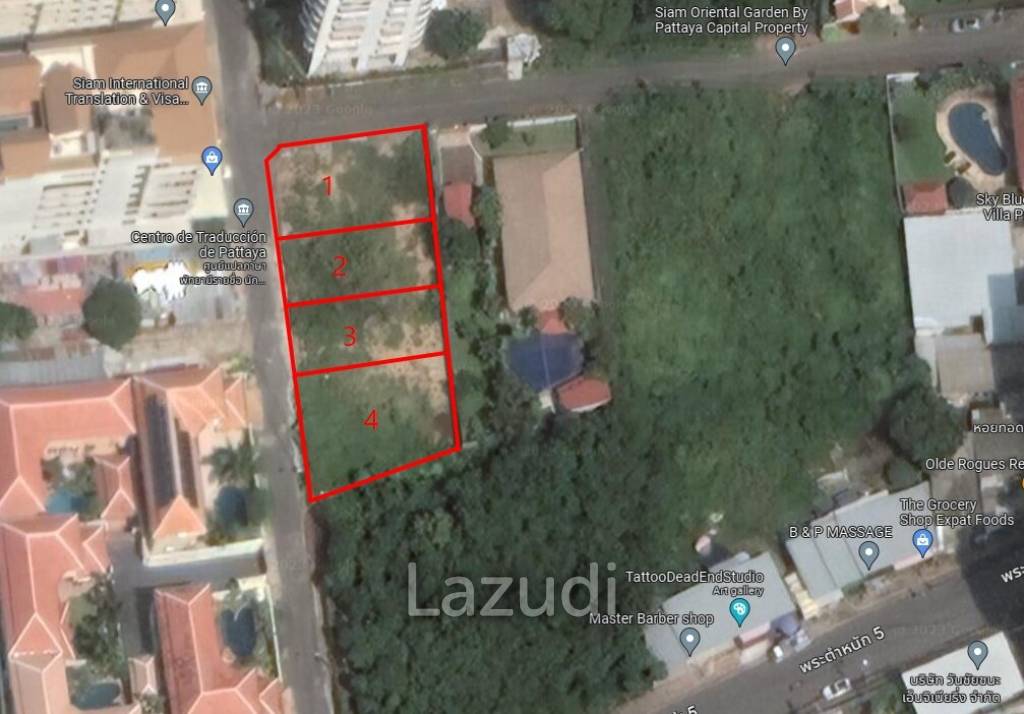 1,025 SQ.M Land Plot in Pratumak