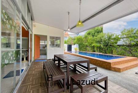 Beachside : 4BR, 2 Pool Villa + House, Pran Buri