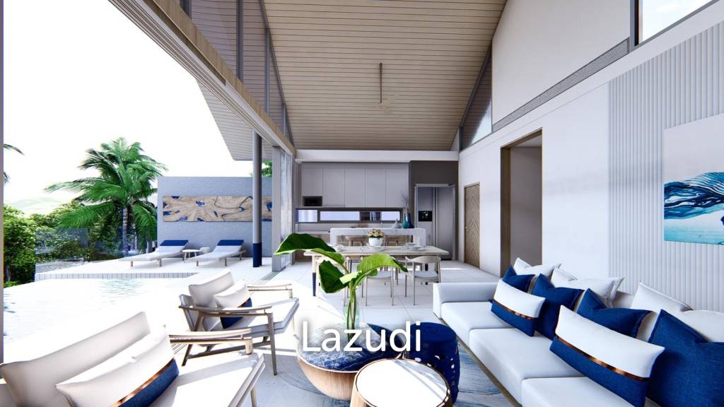 2 Bed 3 Bath 264.14 SQ.M Blue Peak Pool Villa@Tha Mapro