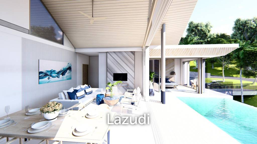 2 Bed 3 Bath 264.14 SQ.M Blue Peak Pool Villa@Tha Mapro