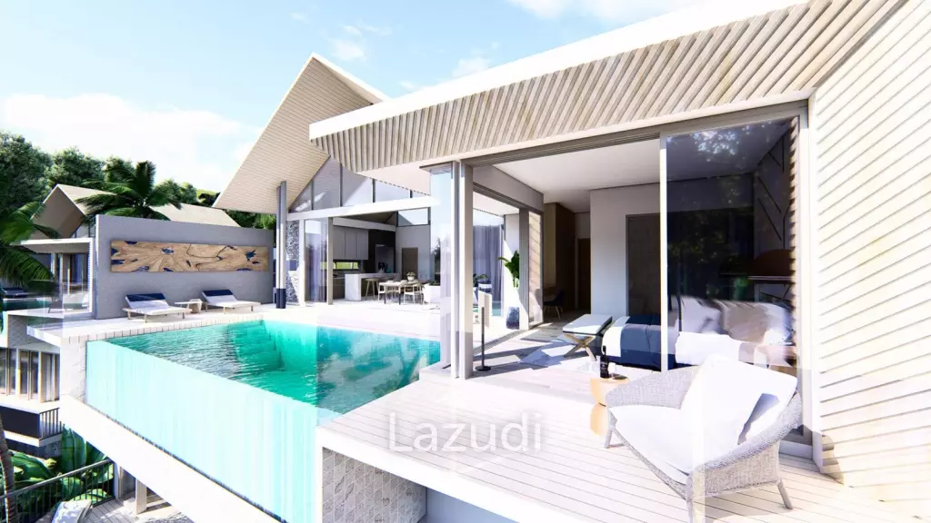 4 Bed 4 Bath 424.82 SQ.M Blue Peak Pool Villa@Tha Mapro