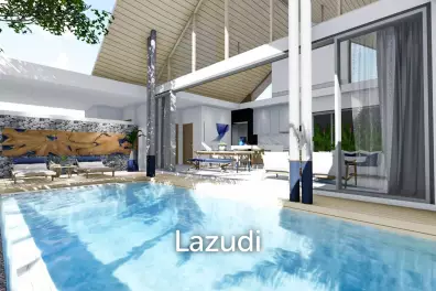 3 Bed 3 Bath 215.30 SQ.M Blue Peak Pool Villa@Pa klok
