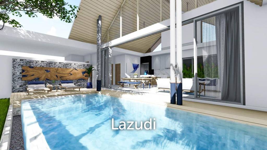 3 Bed 3 Bath 215.30 SQ.M Blue Peak Pool Villa@Pa klok