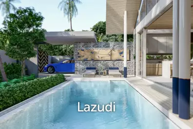 3 Bed 3 Bath 215.30 SQ.M Blue Peak Pool Villa@Pa klok