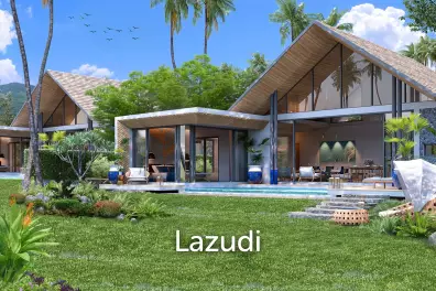 3 Bed 3 Bath 215.30 SQ.M Blue Peak Pool Villa@Pa klok