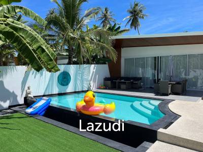 Available from 12/07/25! 3-Bed Pool Villa in Bophut, Nearby Fisherman's Village!