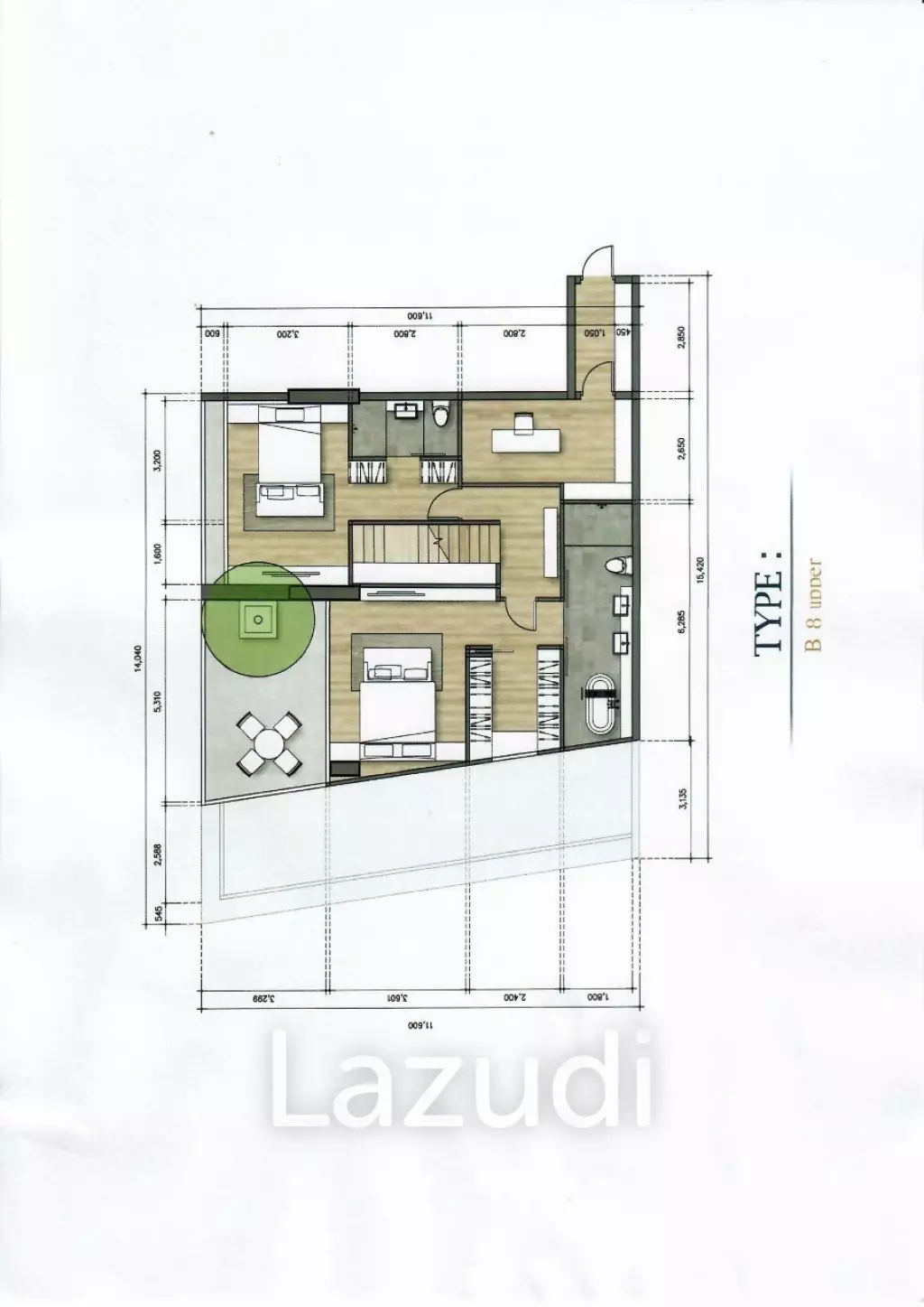 3 Bed 249.93 SQ.M La Citta Delre Thonglor 16