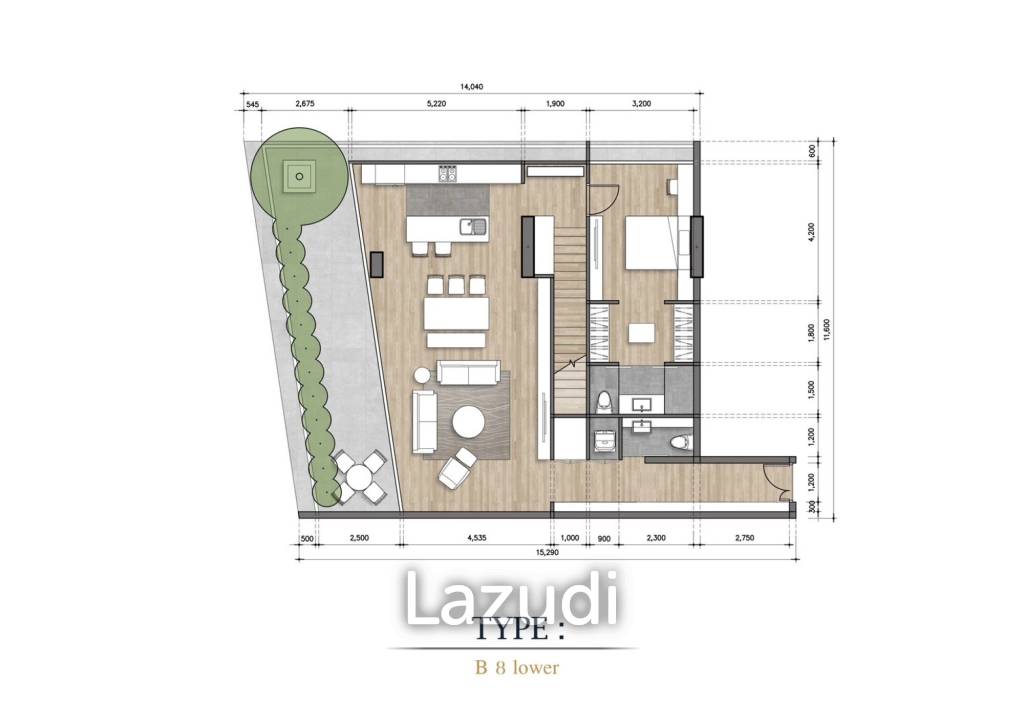 3 Bed 249.93 SQ.M La Citta Delre Thonglor 16