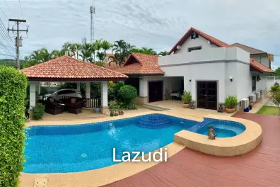 บ้านหรูหนึ่งชั้นในโครงการ Orchid Palm Homes 2 พร้อมสระว่ายน้ำที่หนองแก หัวหิน