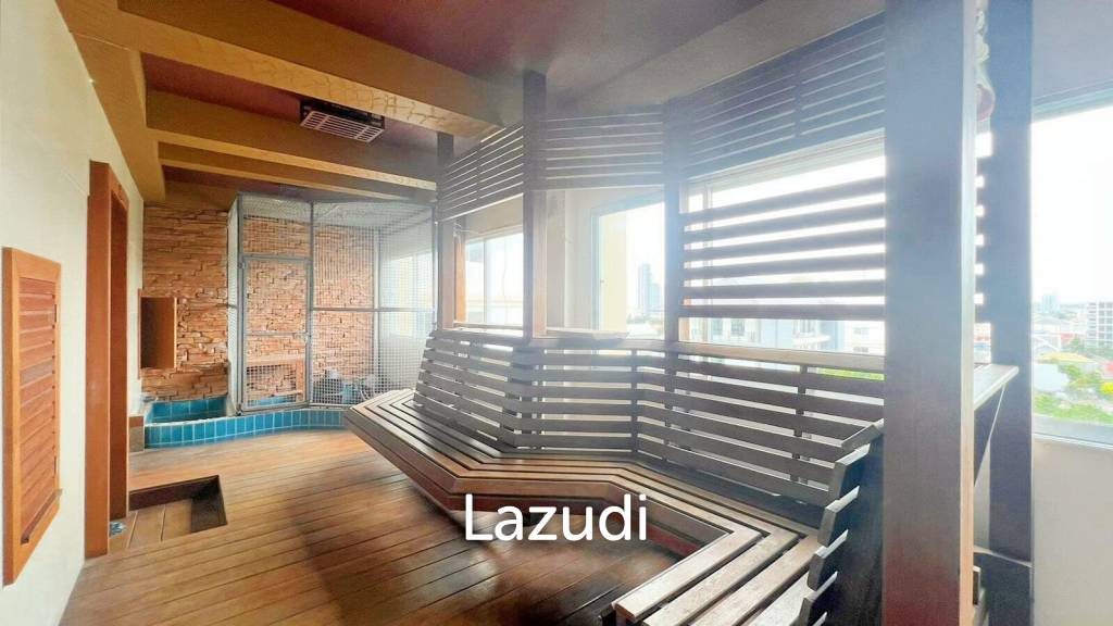 This is a three- storey building four-story property offering a distinct separation for tenants
