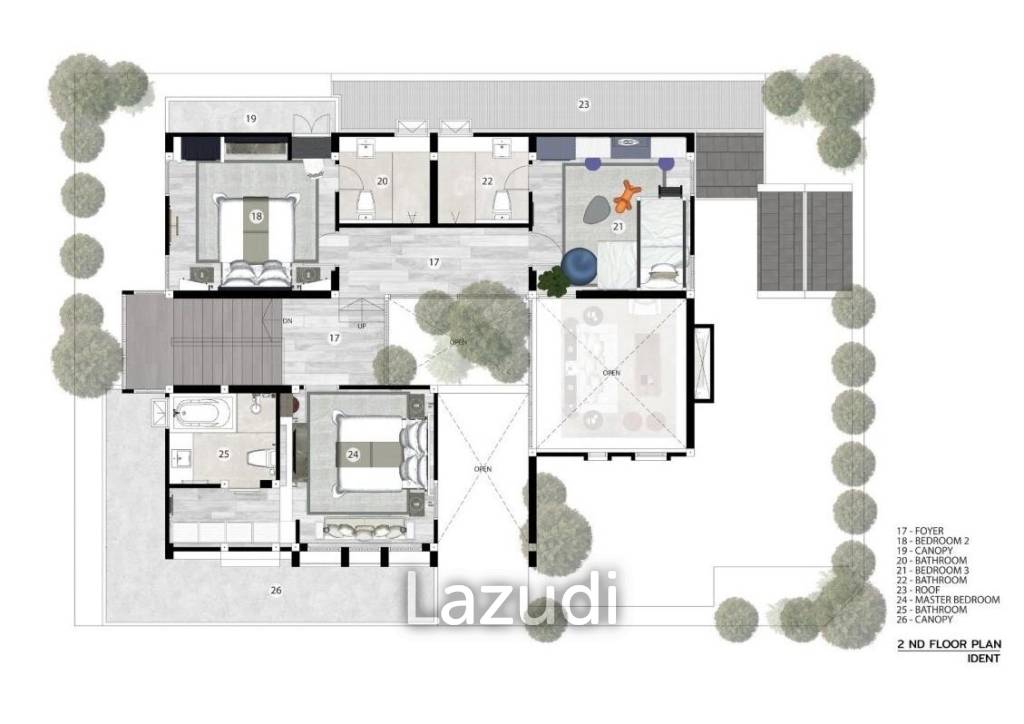 4 Bed 5 Bath 300 SQ.M The Britt Chiangmai