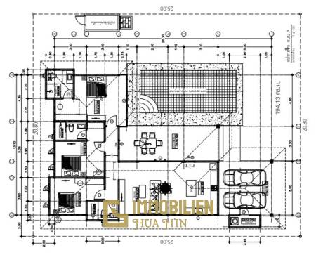 Вилла 520 кв.м. 3 Кровать 3 Ванна