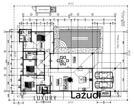 Вилла 520 кв.м. 3 Кровать 3 Ванна