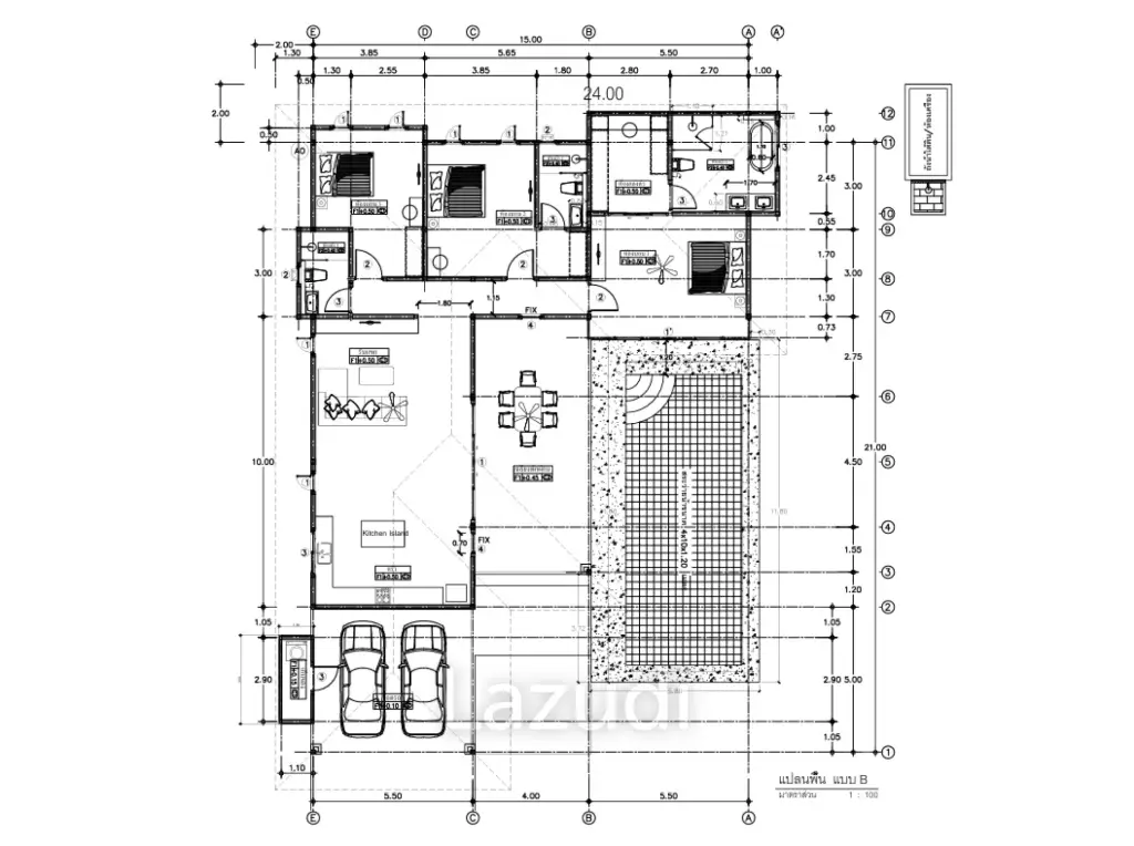 3 Bed 3 Bath 228.26 SQ.M Aria 3 Hua Hin