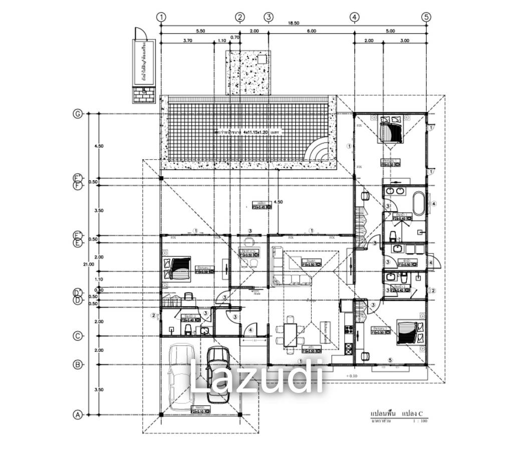 3 Bed 3 Bath 295.22 SQ.M Aria 3 Hua Hin