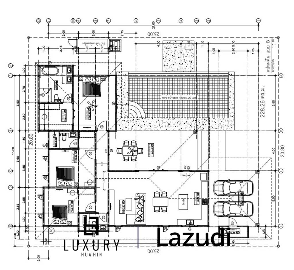 600 metro cuadrado 3 ` 3 Baño Villa de Venta