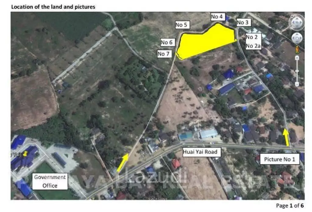 Land For Sale Huay Yai