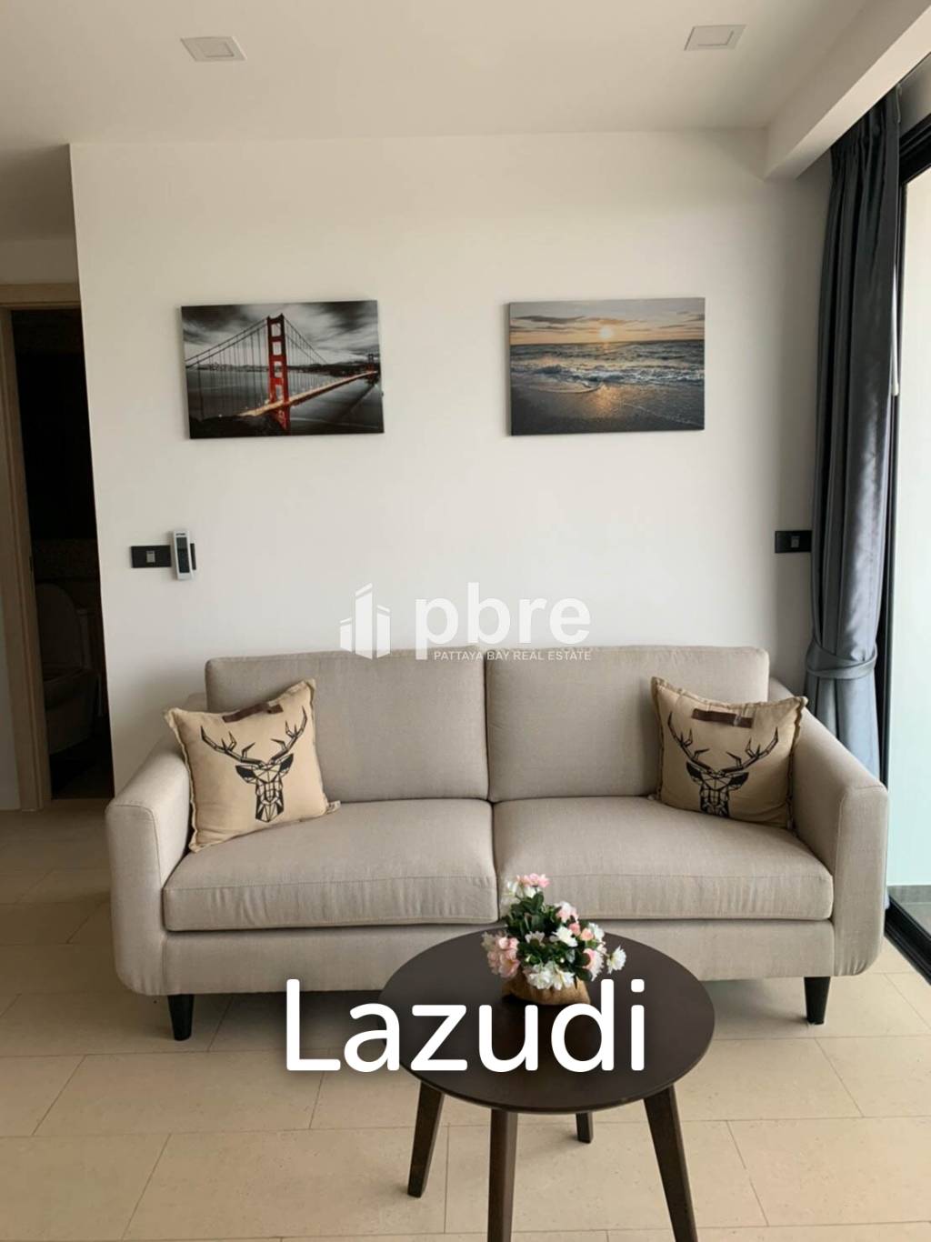 2 Bed 1 Bath 46 SQ.M Sea Zen Condominium