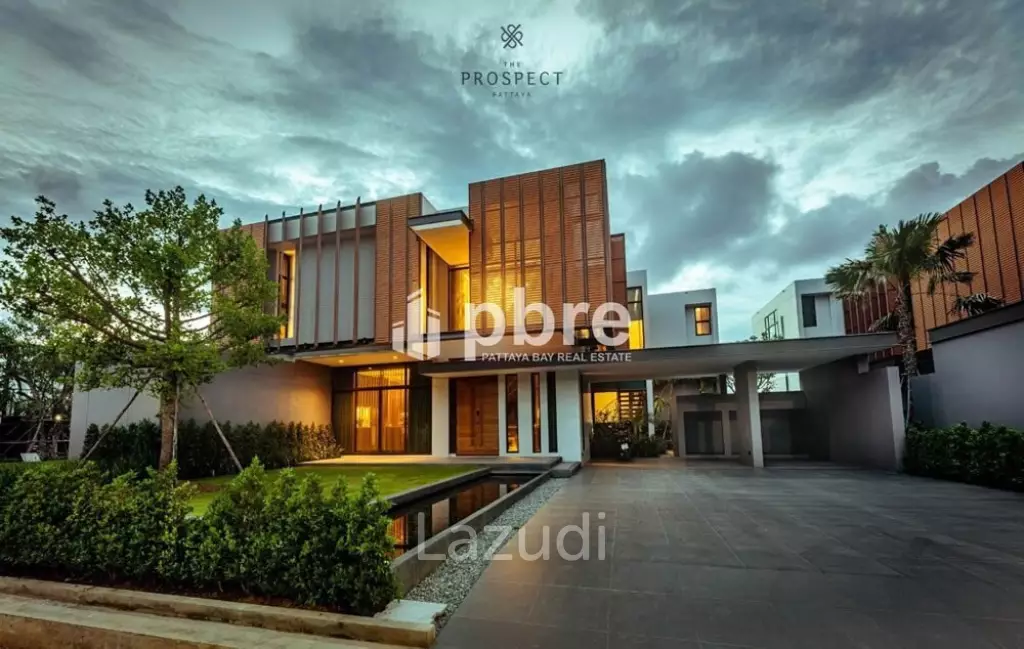 ขายบ้านใหม่สไตล์โมเดริ์น The Prospect พัทยาใต้