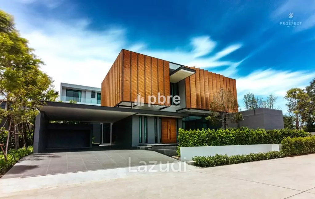 ขายบ้านใหม่สไตล์โมเดริ์น The Prospect Villas พัทยาใต้