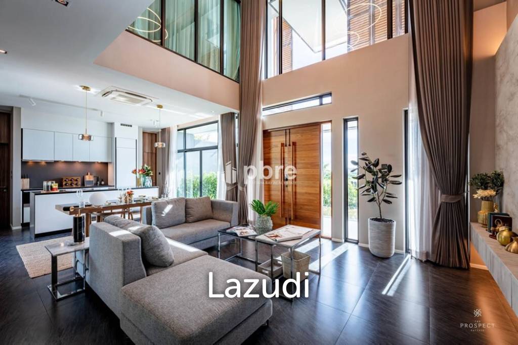 ขายบ้านใหม่สไตล์โมเดริ์น The Prospect Villas พัทยาใต้