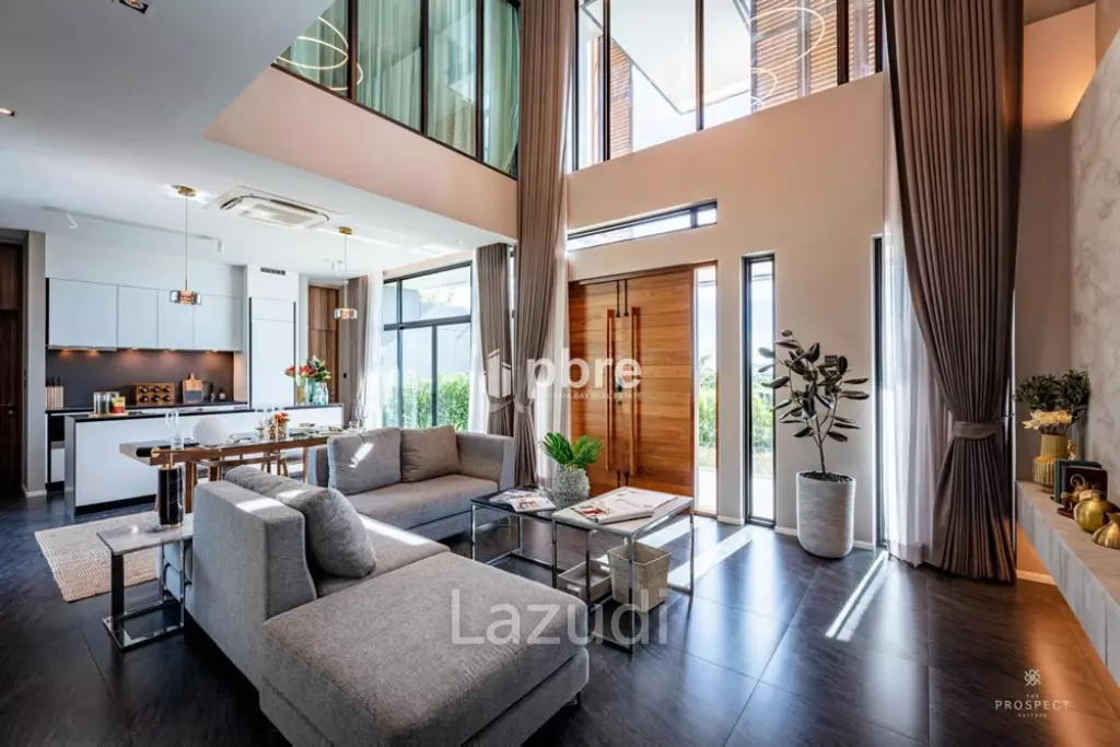 ขายบ้านใหม่สไตล์โมเดริ์น The Prospect Villas พัทยาใต้