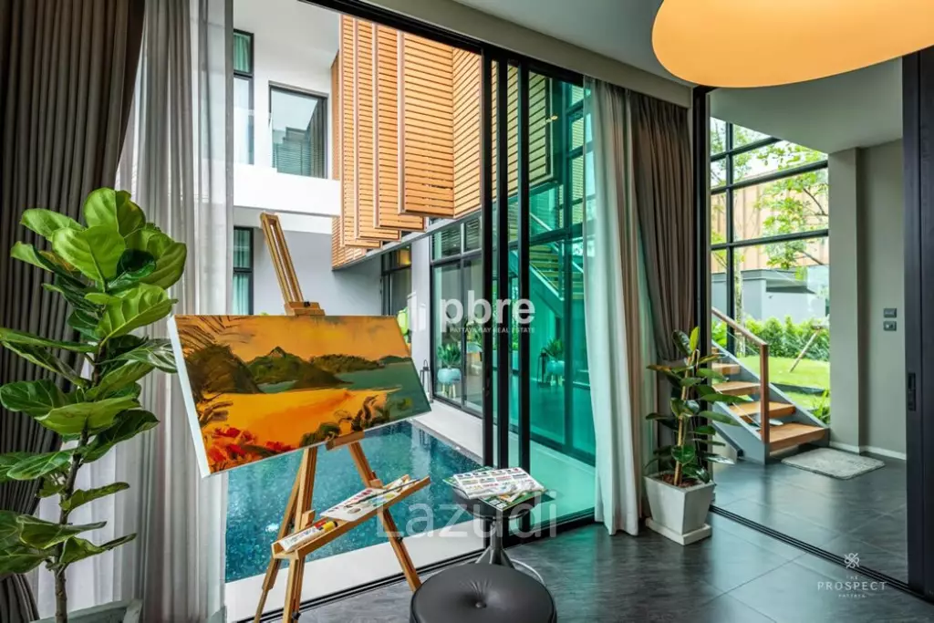 ขายบ้านใหม่สไตล์โมเดริ์น The Prospect Villas พัทยาใต้