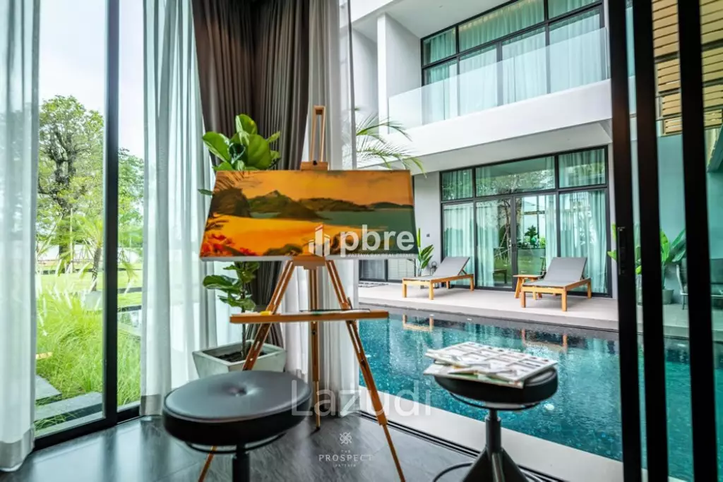 ขายบ้านใหม่สไตล์โมเดริ์น The Prospect Villas พัทยาใต้