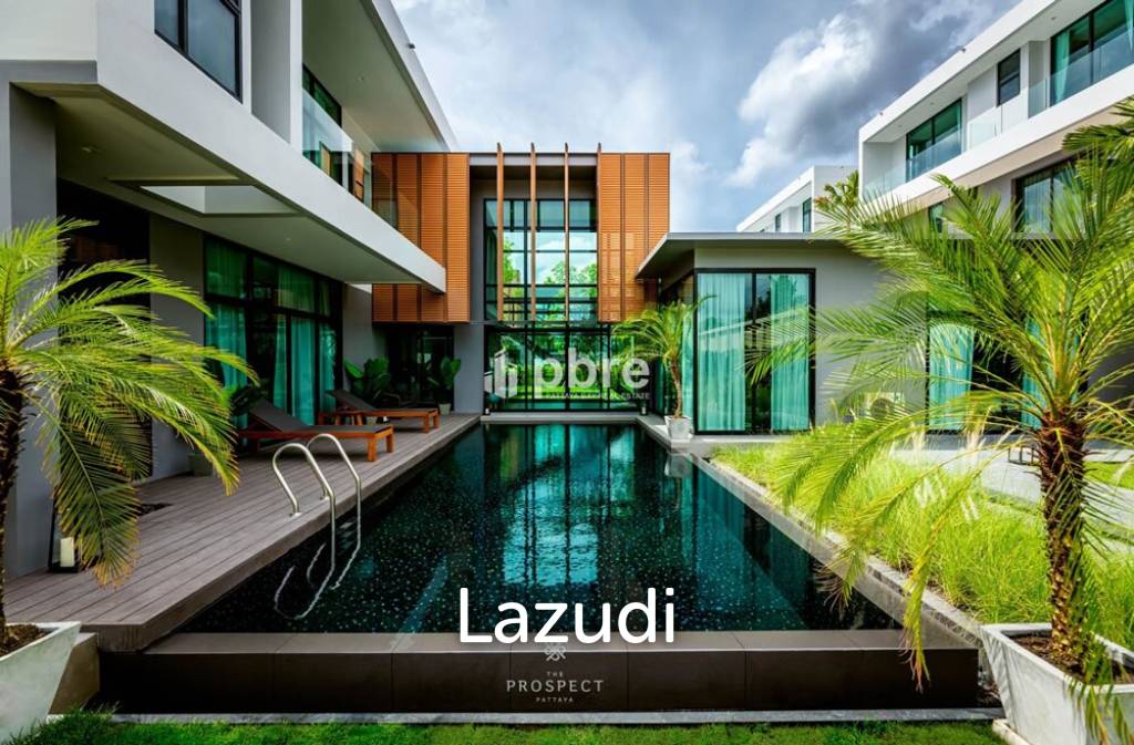 ขายบ้านใหม่สไตล์โมเดริ์น The Prospect Villas พัทยาใต้