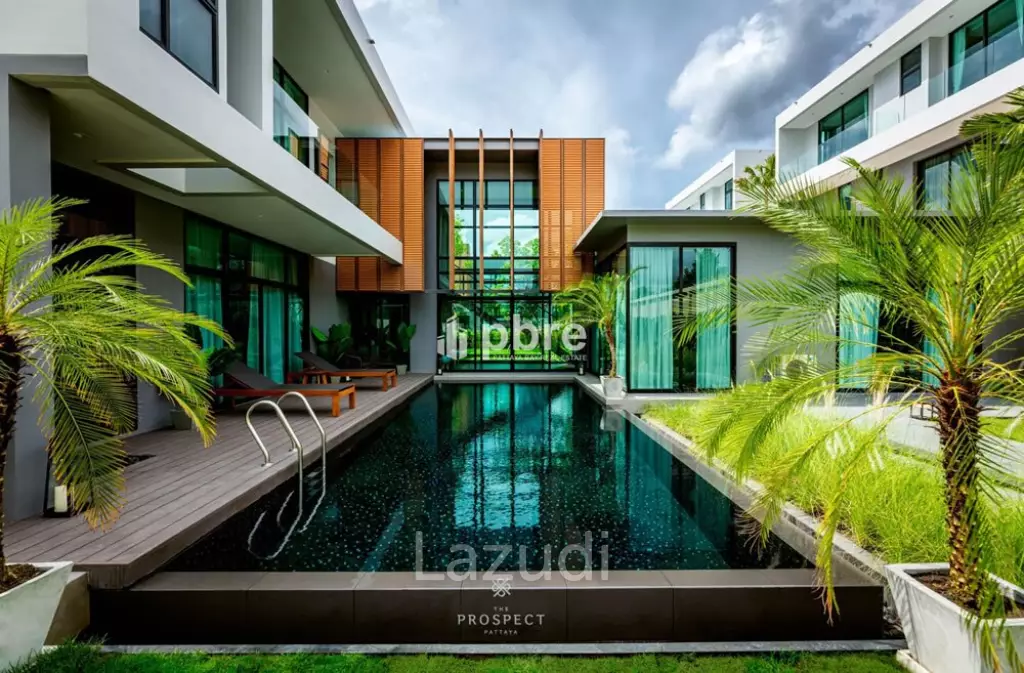 ขายบ้านใหม่สไตล์โมเดริ์น The Prospect Villas พัทยาใต้