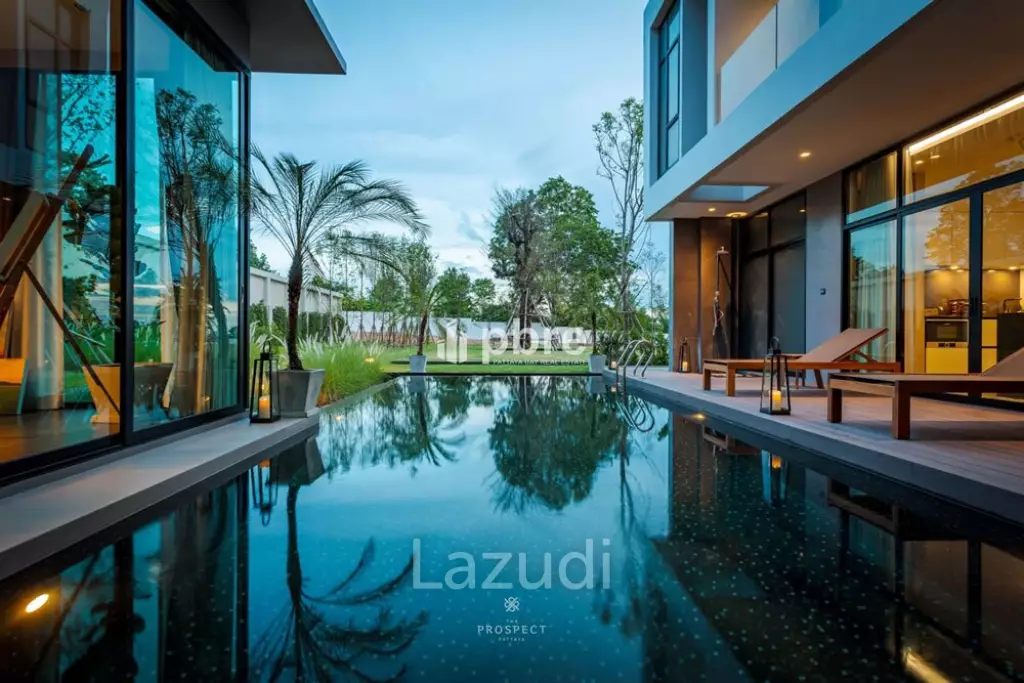 ขายบ้านใหม่สไตล์โมเดริ์น The Prospect Villas พัทยาใต้