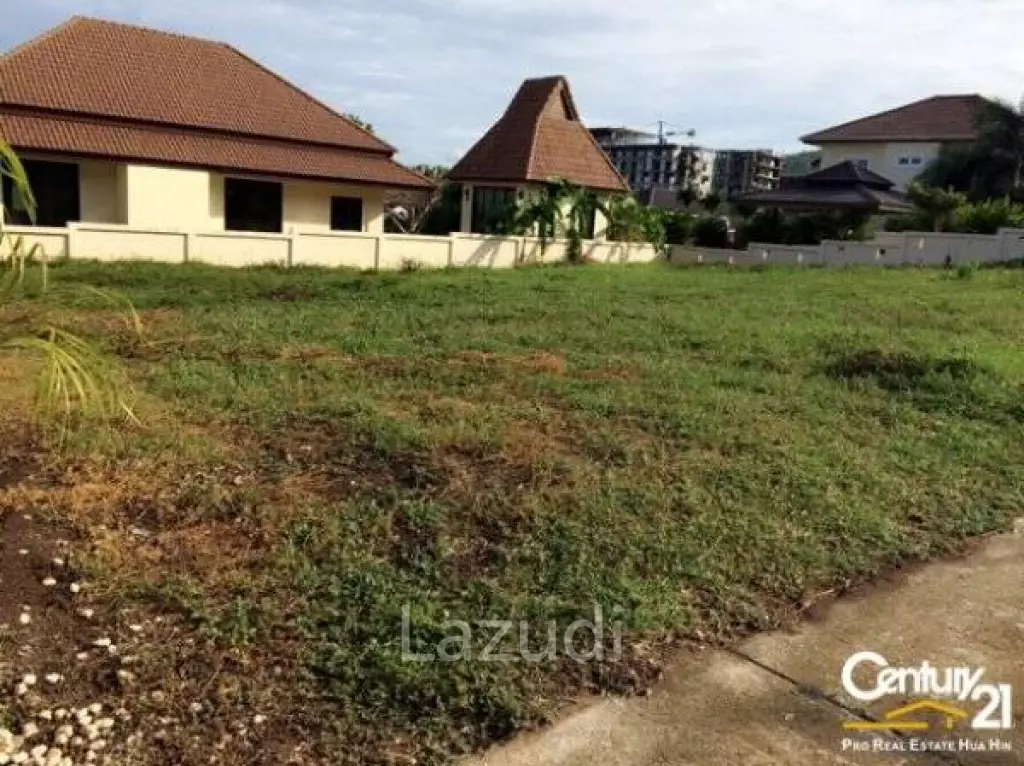 Land For Sale, Soi 88, Hua Hin
