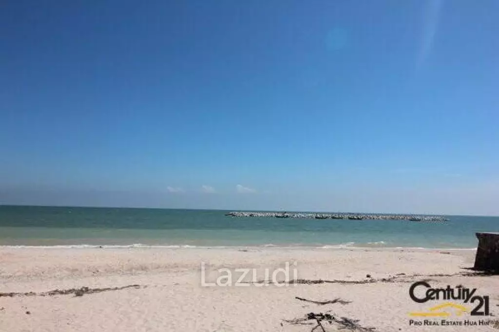 Amazing Absolute Beachfront Land in South Cha Am - Cha-Am