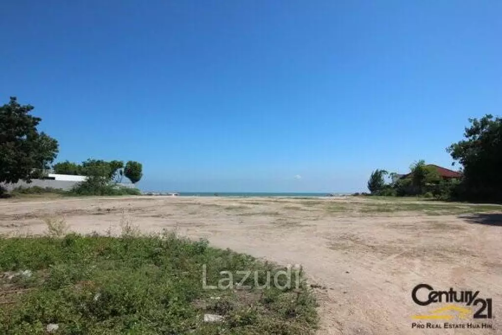 Amazing Absolute Beachfront Land in South Cha Am - Cha-Am