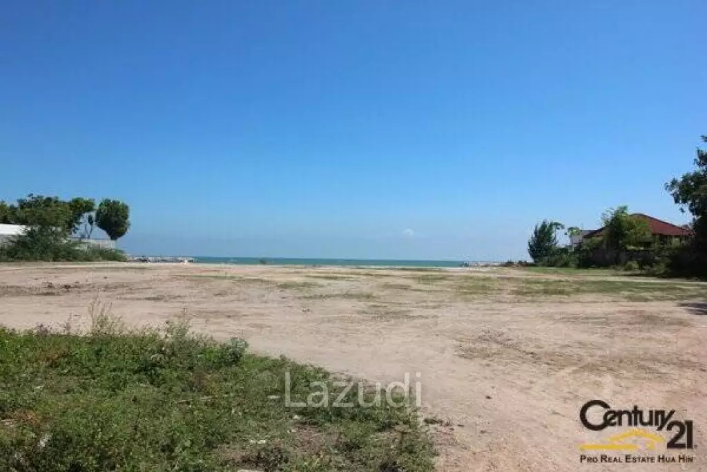 Amazing Absolute Beachfront Land in South Cha Am - Cha-Am