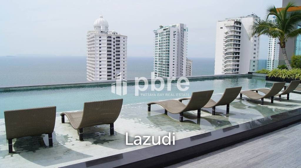 1 Bed 1 Bath 37 SQ.M The Riviera Wongamat Beach