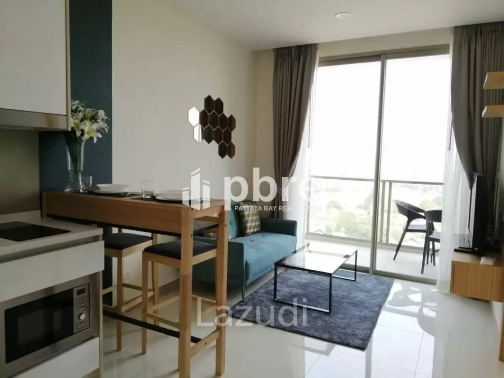 1 Bed 1 Bath 37 SQ.M The Riviera Wongamat Beach